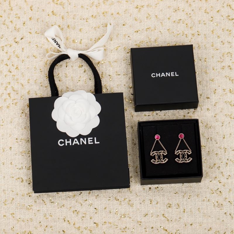 Ch*el earrings